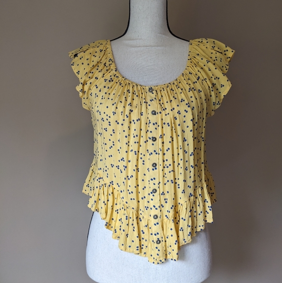 Cropped yellow top - Picture 2 of 7